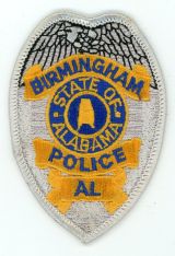 ALABAMA,BIRMINGHAM POLICE BADAGE PATCH 1